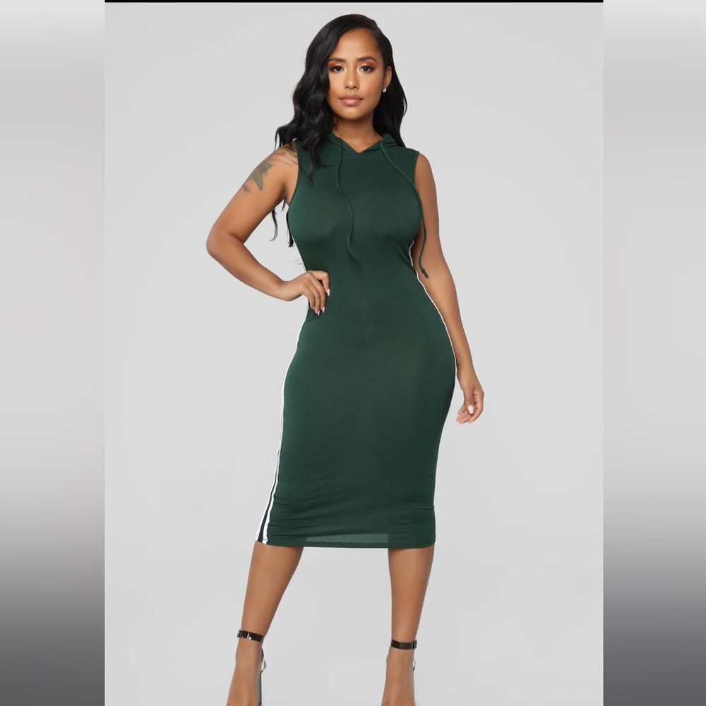 Green Midi Dress